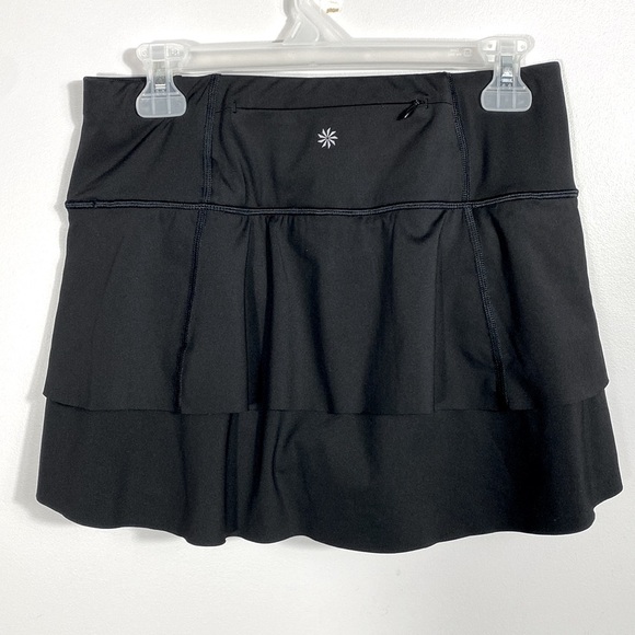 Athleta Momentum High Rise Black Pleated Skort size small - Picture 1 of 15